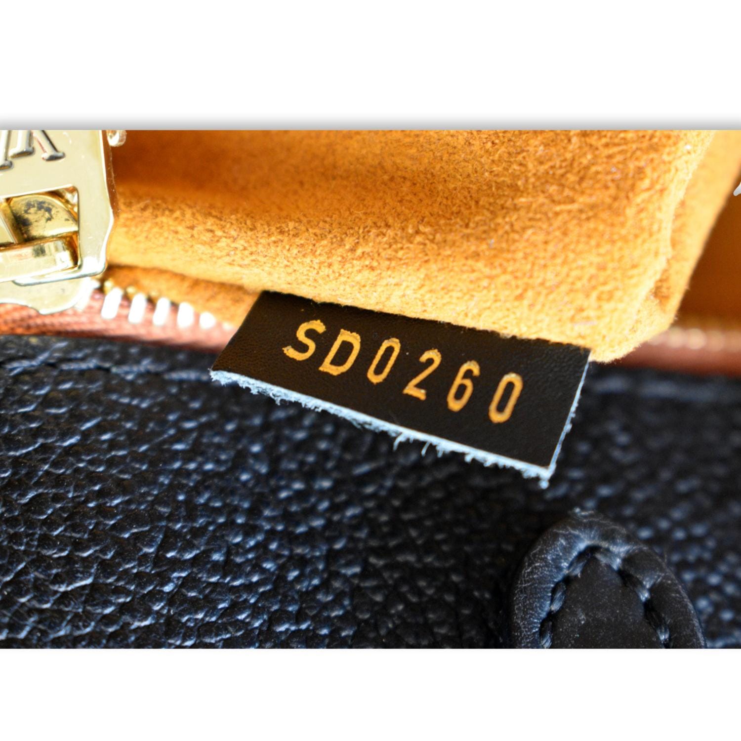 M44923 Louis Vuitton 2020 Monogram Empreinte Onthego GM-Black