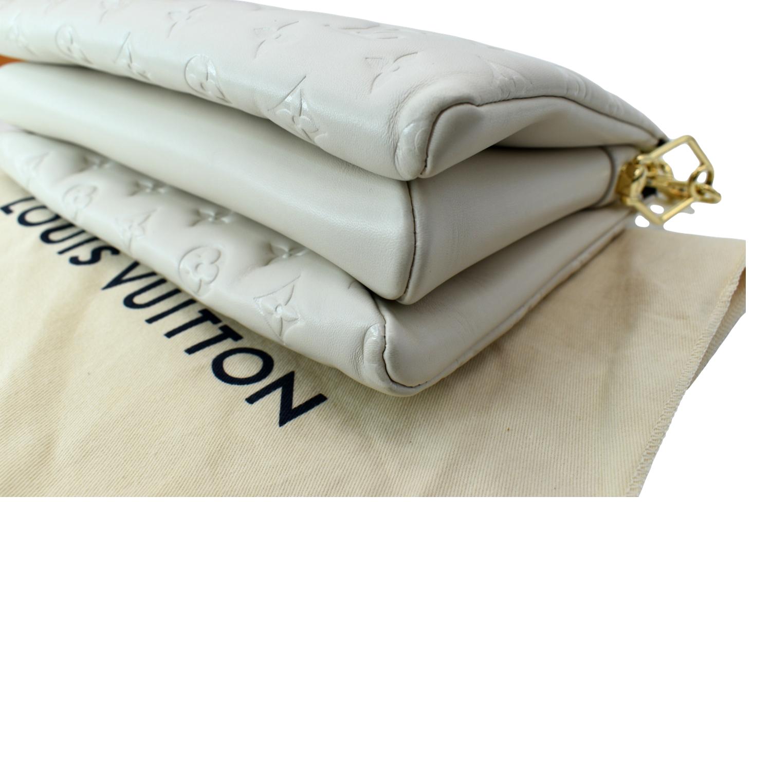 Louis Vuitton // Cream Monogram Coussin PM Shoulder Bag – VSP