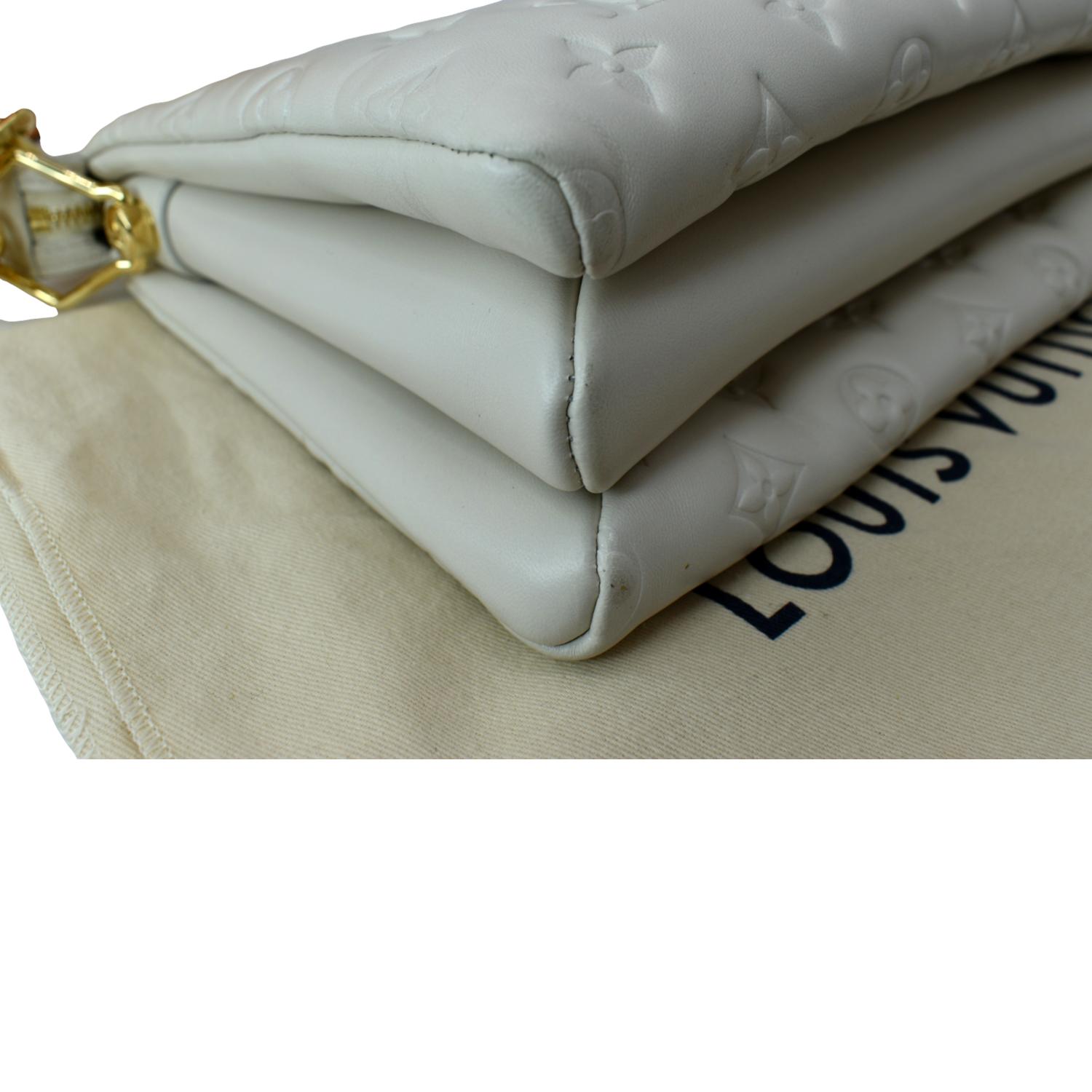 Louis Vuitton inspired coussin bag cream – Luxe Haus