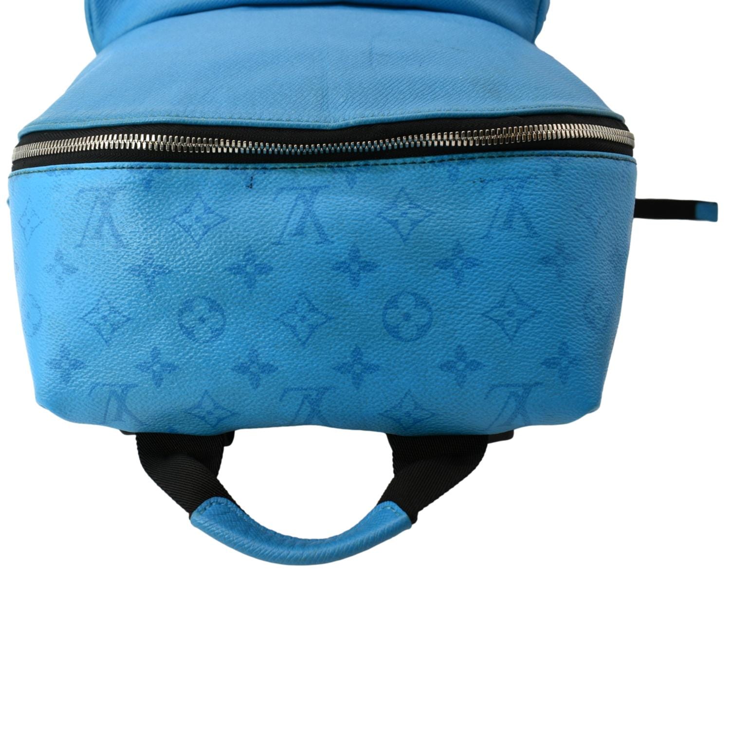 Louis Vuitton Limited Edition Monogram Blue Ink Discovery Backpack 99lu719s