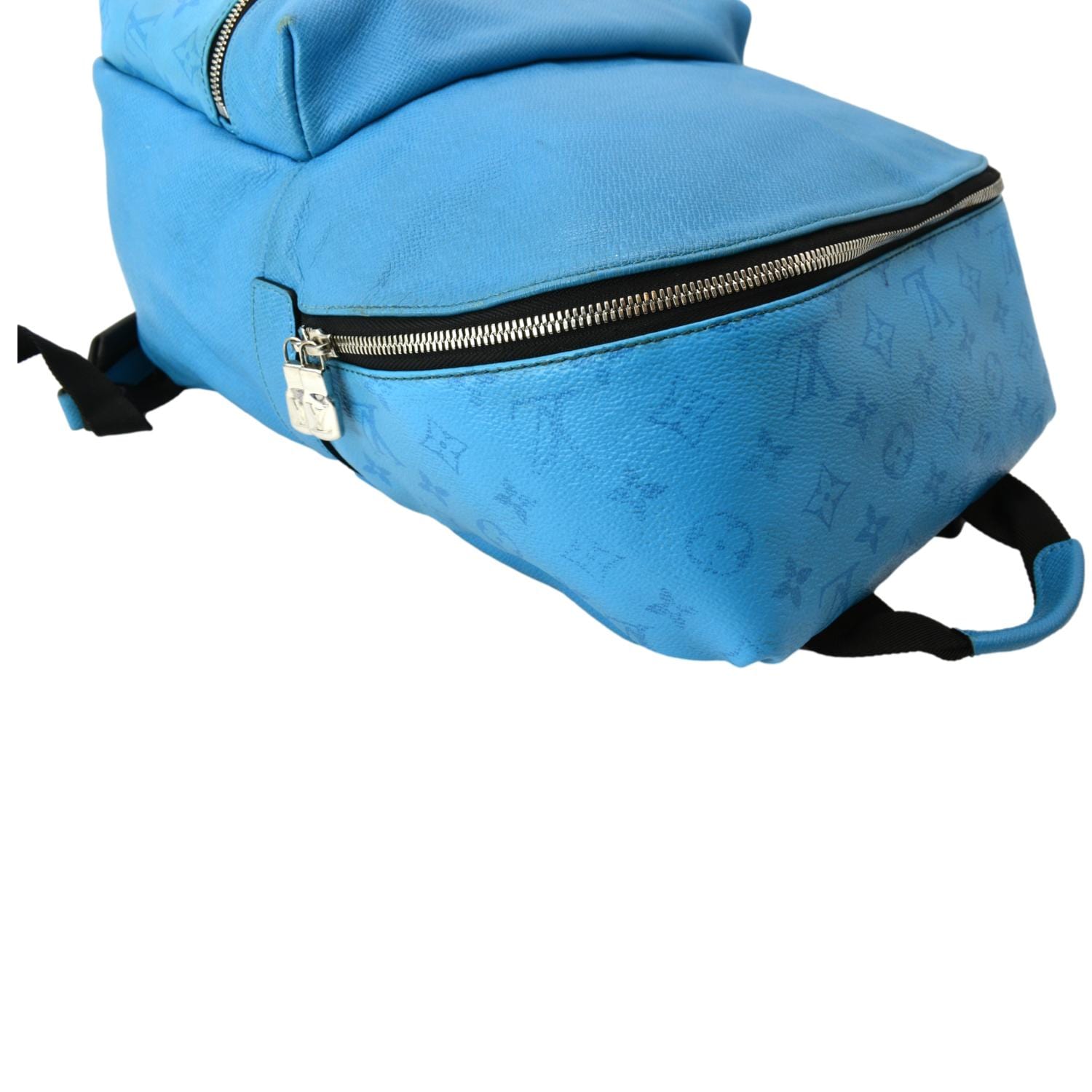 Louis Vuitton Limited Edition Monogram Blue Ink Discovery Backpack 99lu719s  For Sale at 1stDibs