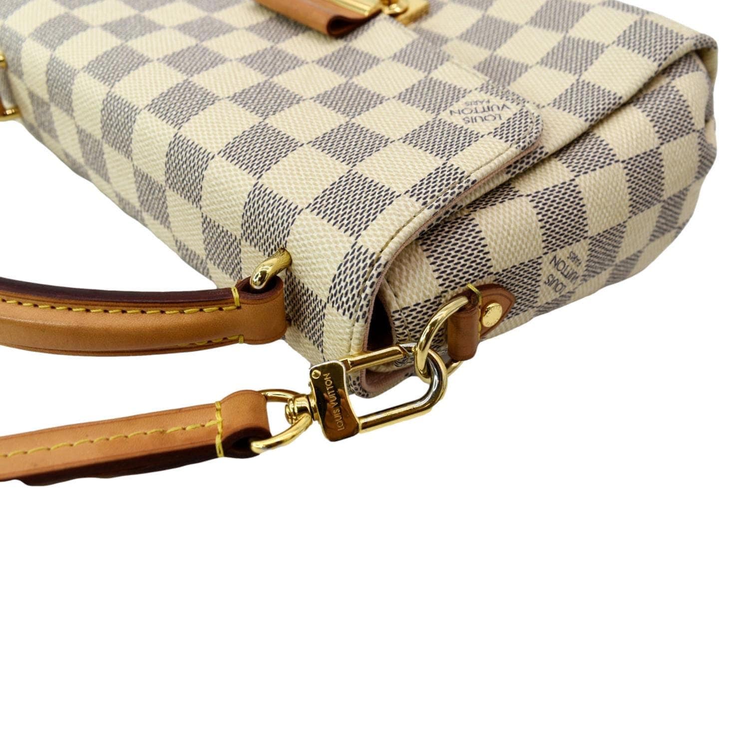 Croisette cloth handbag Louis Vuitton White in Cloth - 24984267