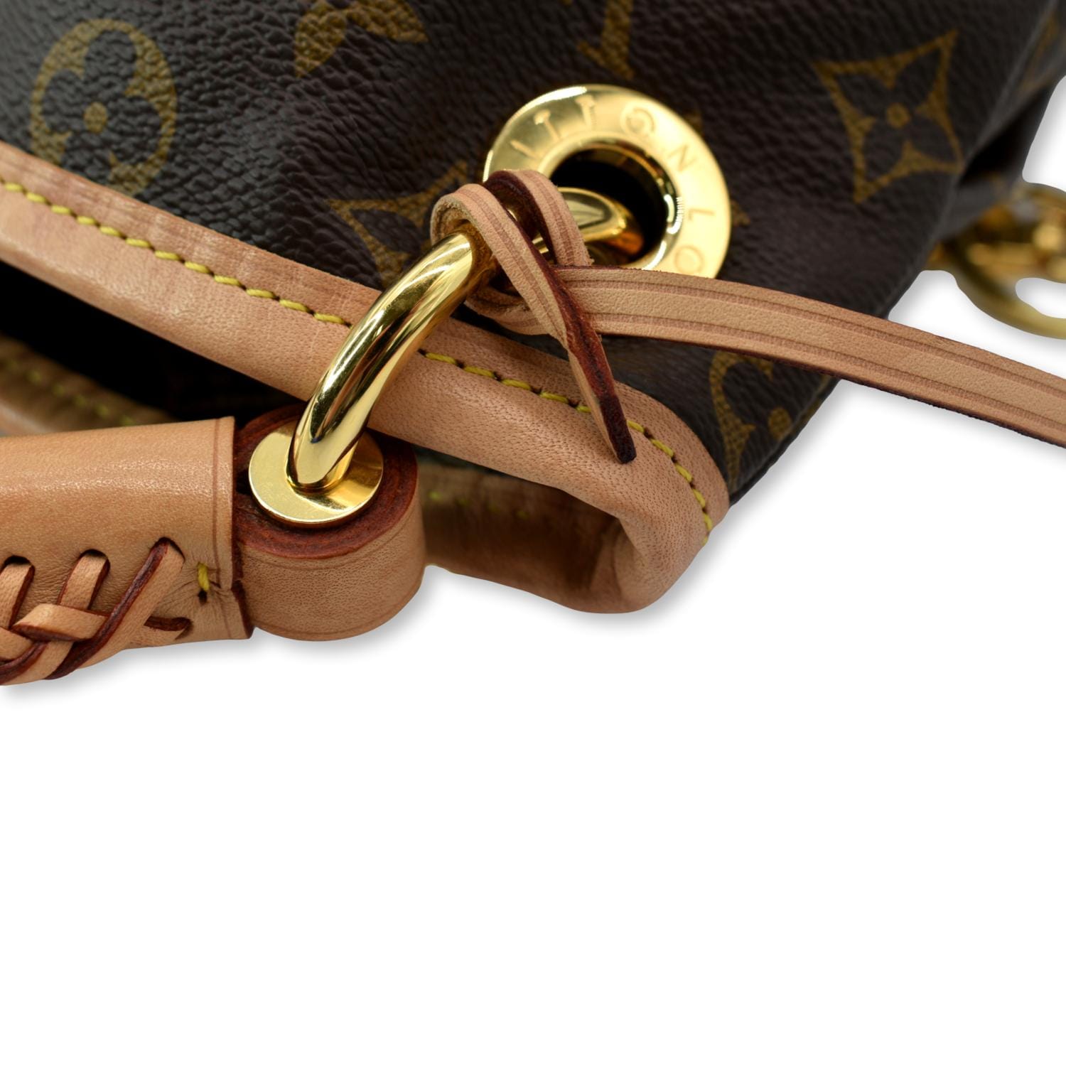 Louis Vuitton, Bags, Louis Vuitton Artsy Mm Monogram Hobo Tote Customized Leather  Fringe Tassle