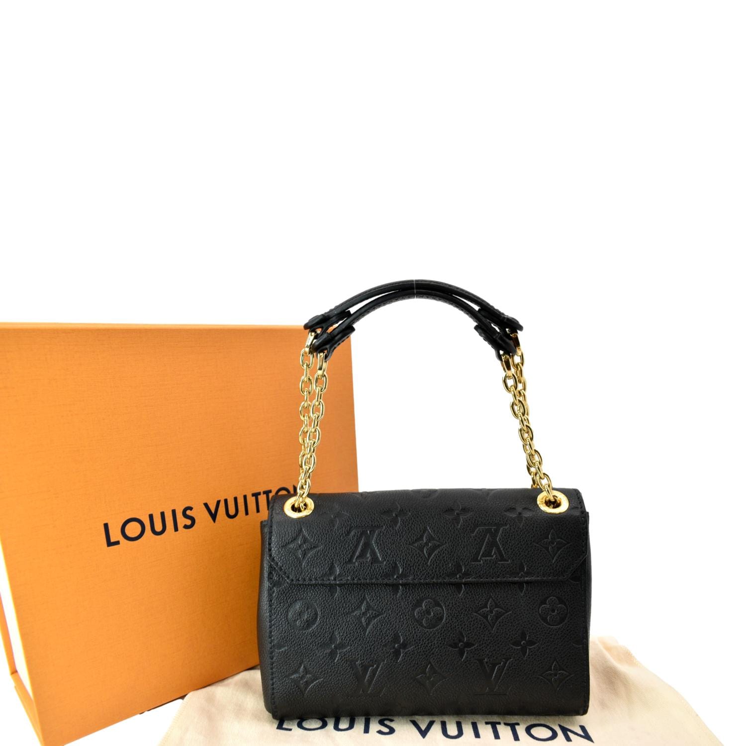 Almond 517 - LV vavin nv bb empriente noir with card, dustbag, box,  paperbag #authentic #luxury #lv