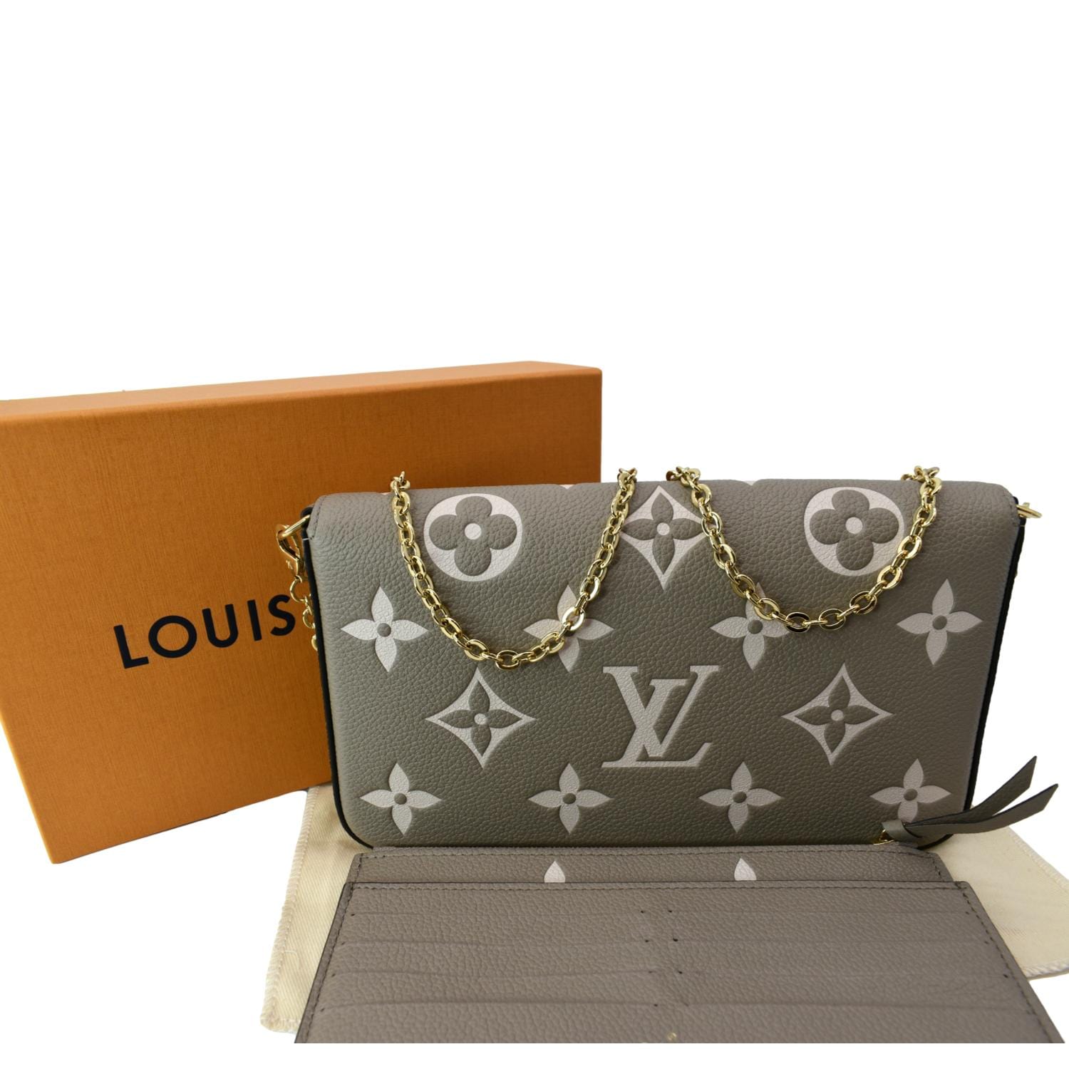Louis Vuitton Monogram Empreinte Félicie Pochette Handbag