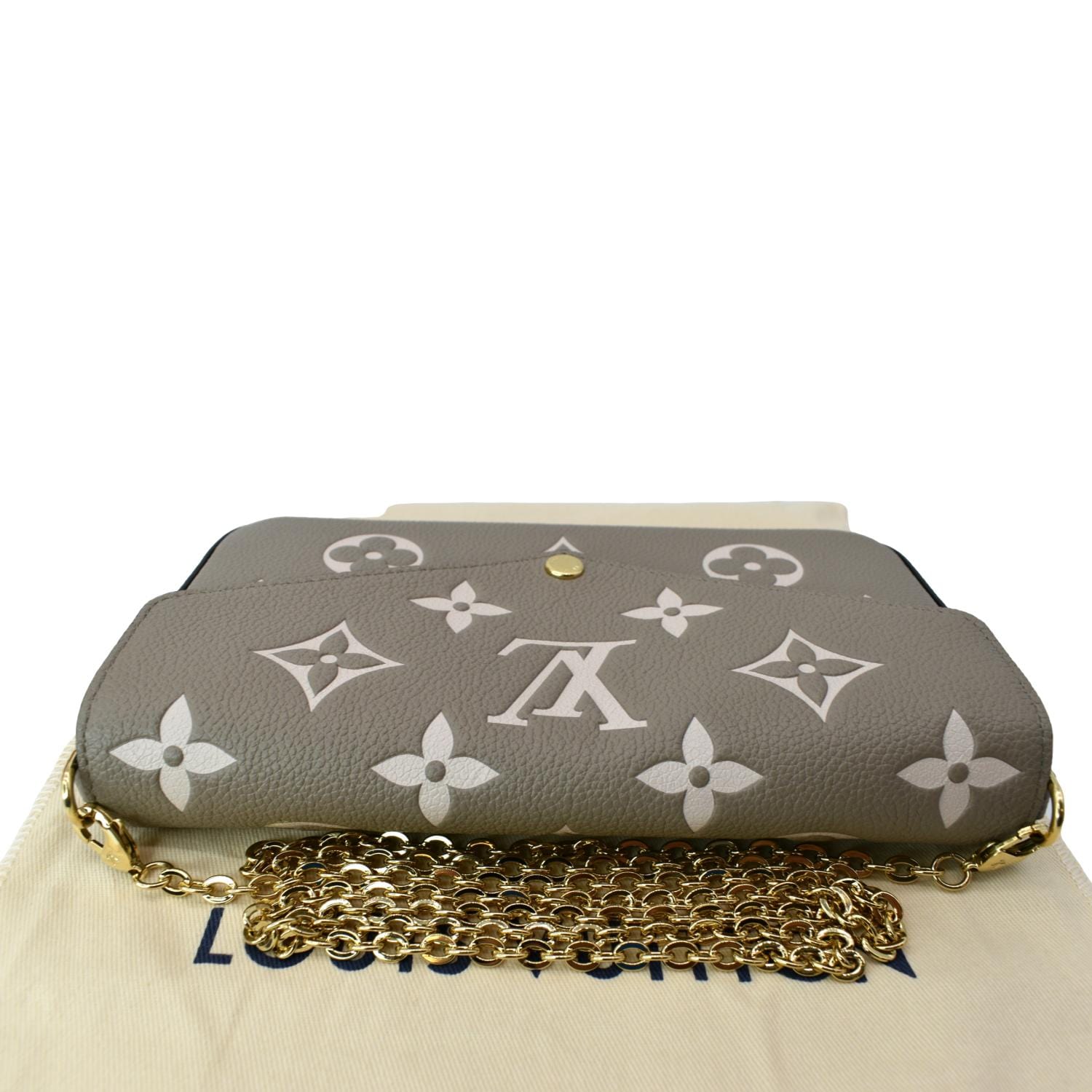 Louis Vuitton Felicie BiColor Empreinte Pochette Inserts + Coeur