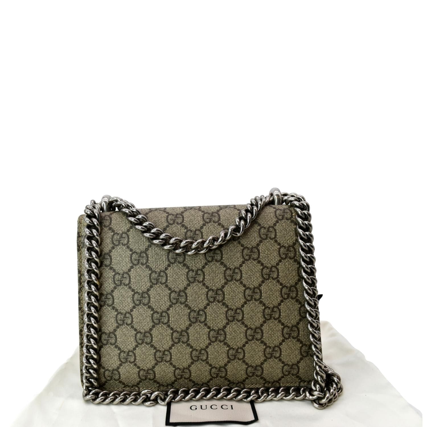 Gucci Dionysus GG Supreme Mini Bag Beige Chain Bag Style ‎421970