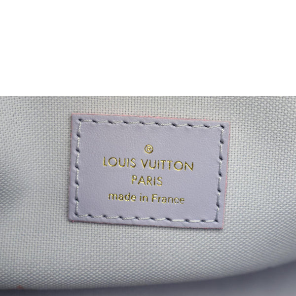 LOUIS VUITTON Onthego PM Monogram Coated Canvas Tote Sunrise Pastel