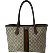 GUCCI Ophidia Medium GG Supreme Canvas Tote Bag Beige 631685