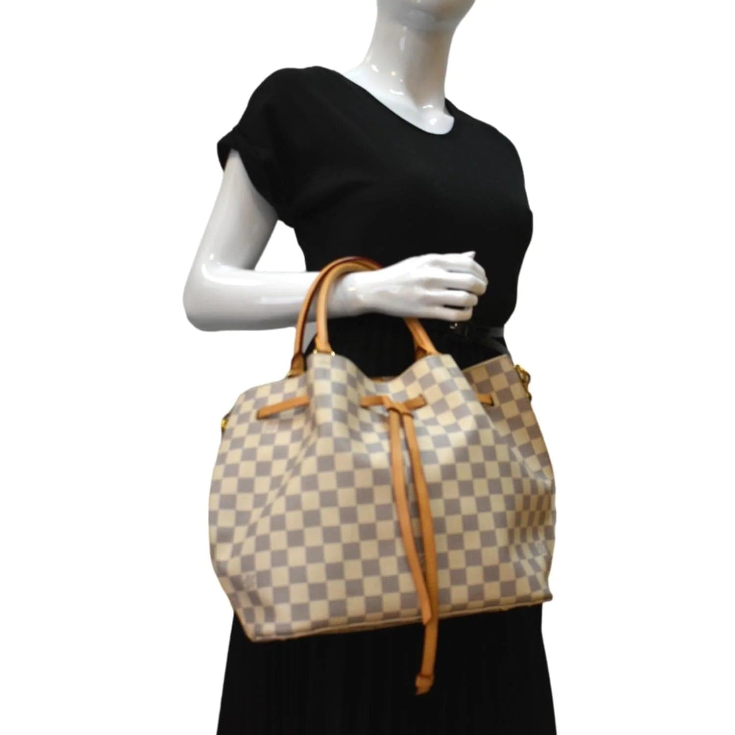 Louis Vuitton Girolata Damier Azur, Luxury, Bags & Wallets on