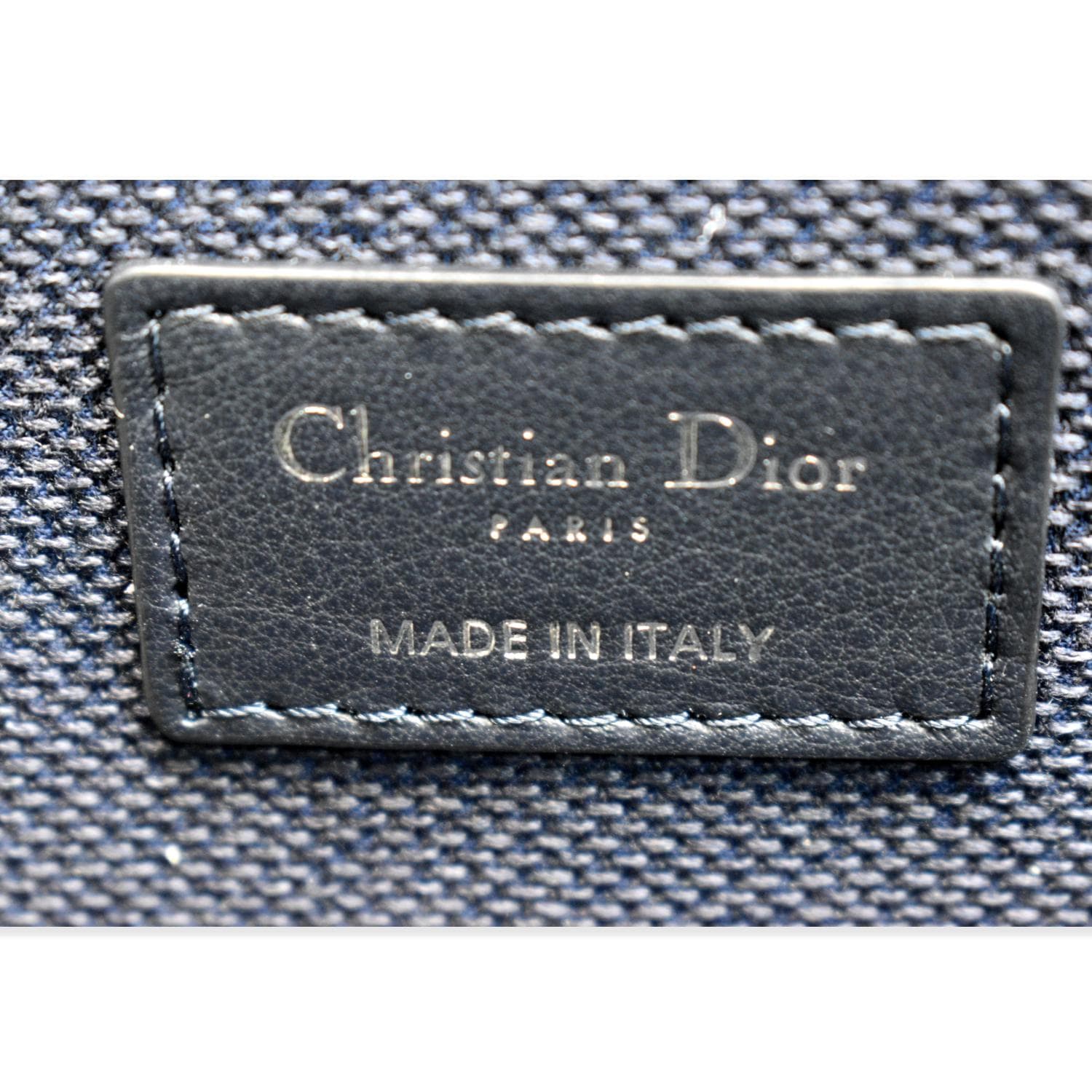CHRISTIAN DIOR Oblique Diortravel Vanity Case Grey 1298526