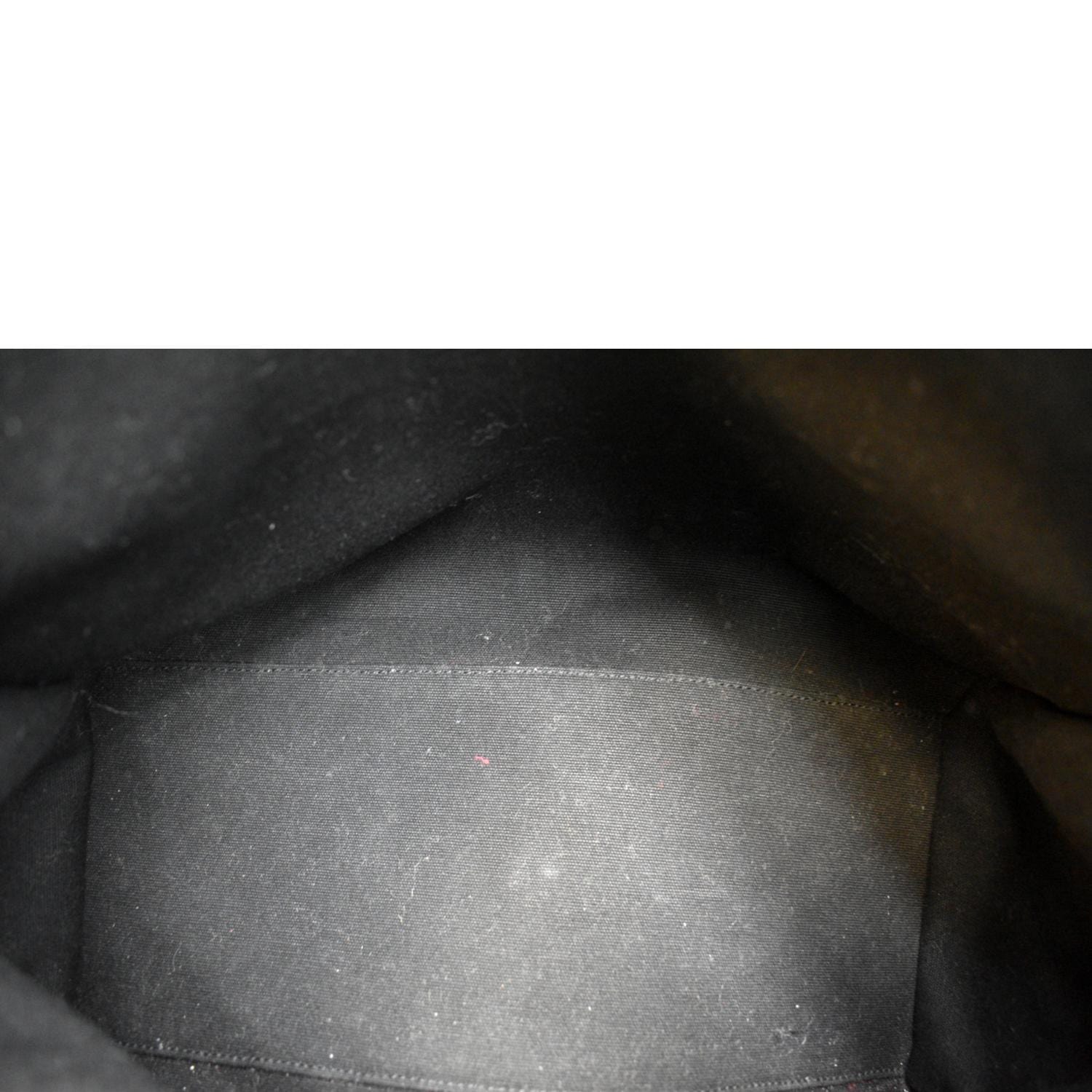 YVES SAINT LAURENT Muse Two Medium Calfskin Satchel Shoulder Bag Black