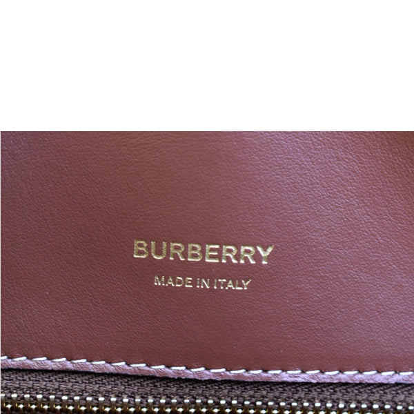 Burberry Vintage Check Two Handle Title Bag Multicolor Bod