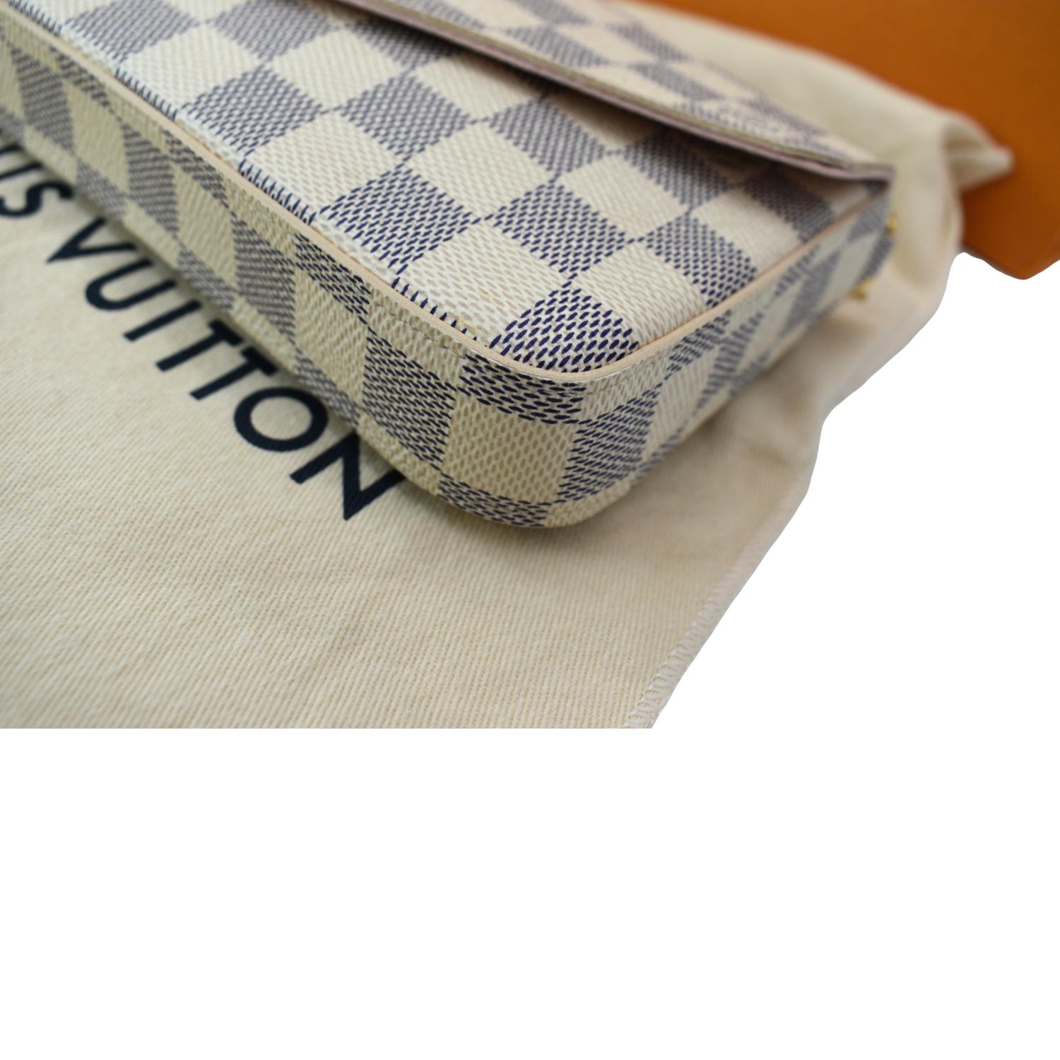 Bolsa Louis Vuitton Pochette Felicie Damier Azur N60235