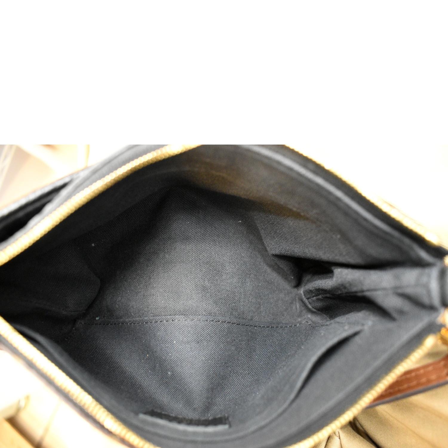 Pallas fabric crossbody bag Louis Vuitton Brown in Cloth - 35348648