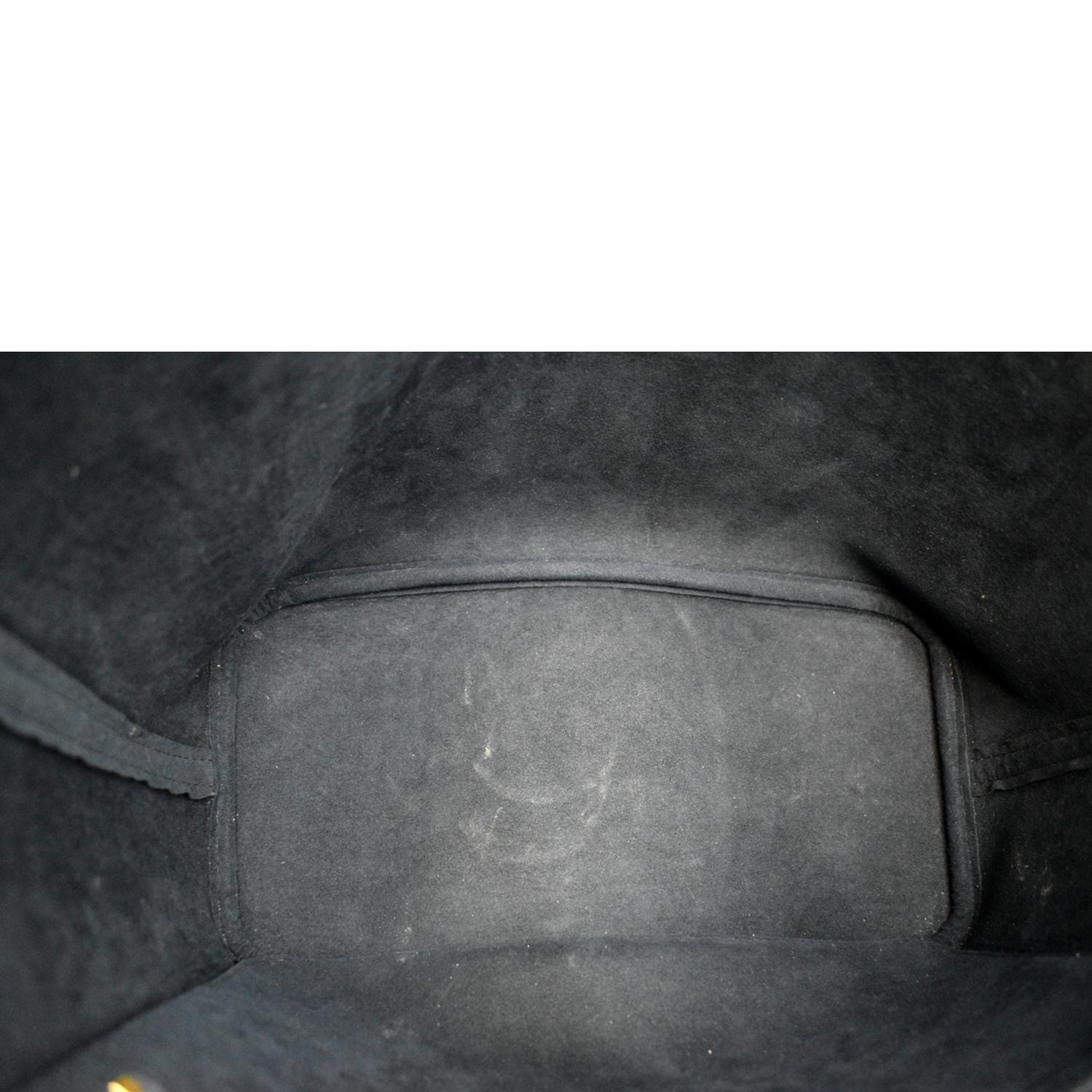 Neverfull MM Tote Bag - Luxury Monogram Empreinte Leather Grey
