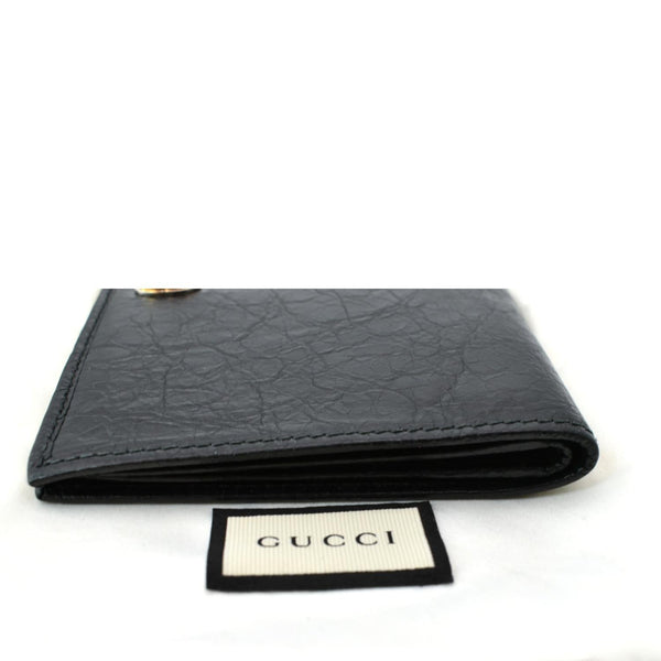 Gucci Interlocking G Bi-Fold Calfskin Leather Wallet | DDH