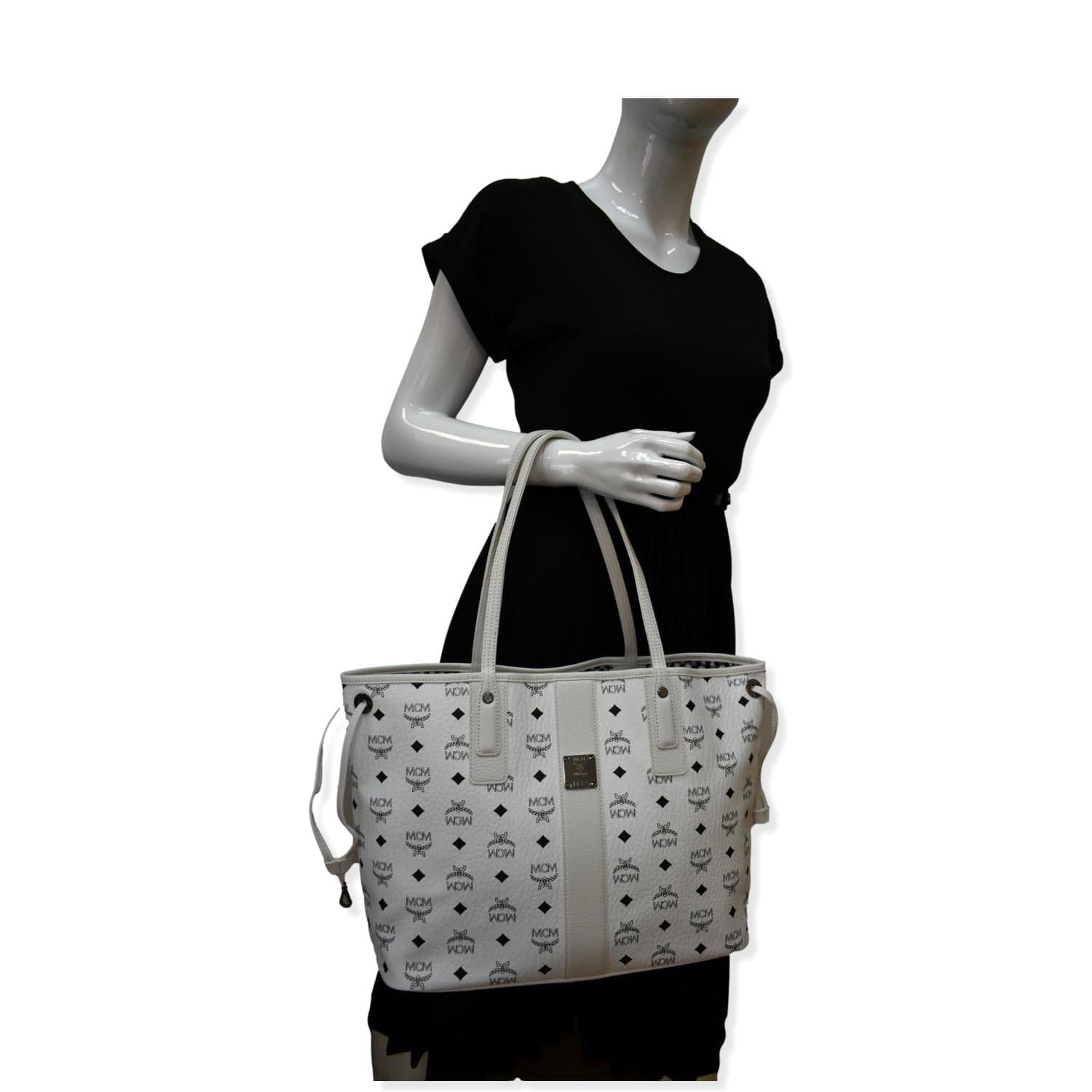 MCM Liz Medium Reversible Shopper Tote Bag