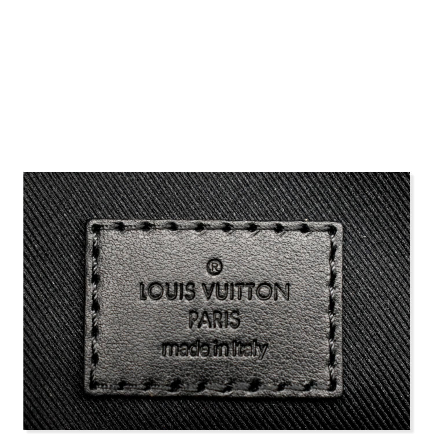 Louis Vuitton Sac Plat Zipper Tote Monogram Eclipse Calfskin Horizontal  Black 236124349