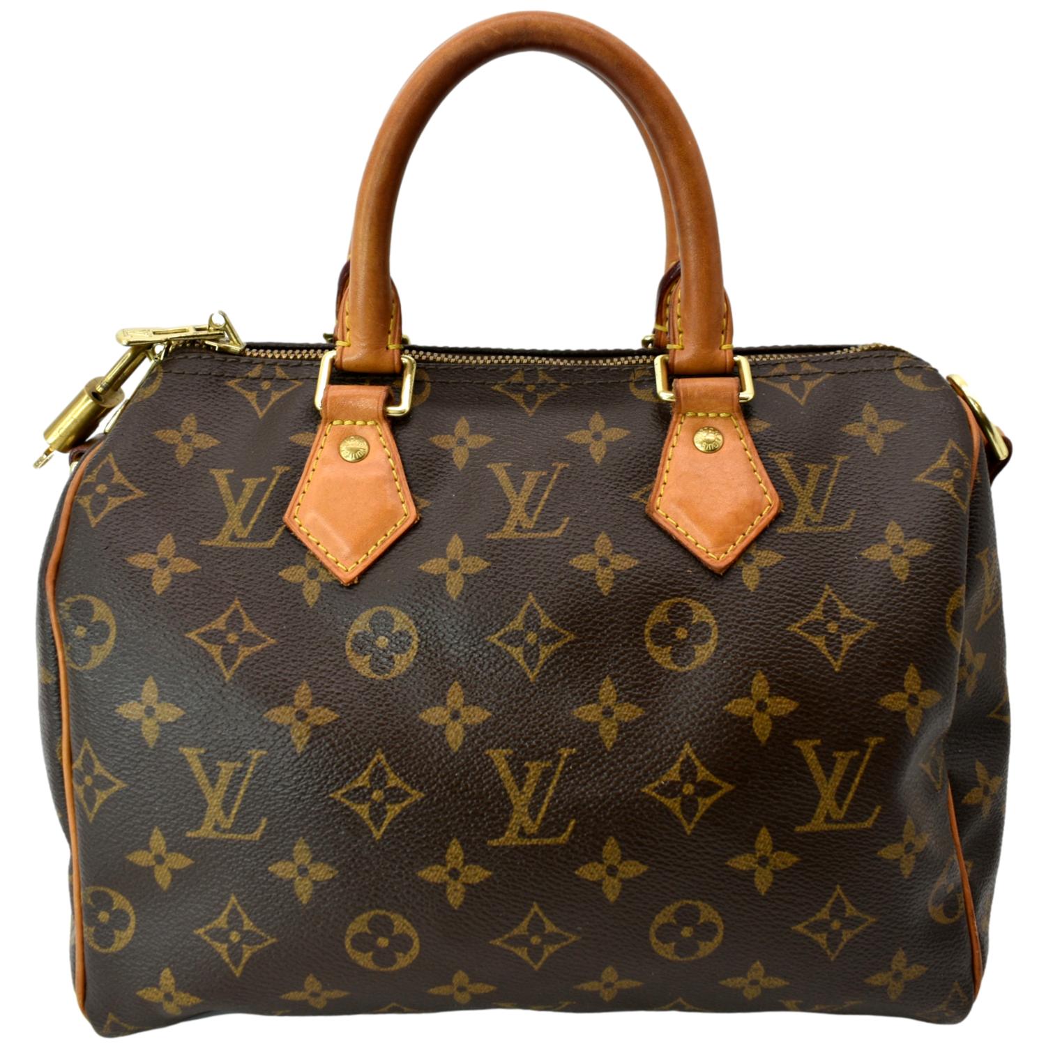 Preloved Louis Vuitton Speedy 25 Monogram Canvas Satchel Bag