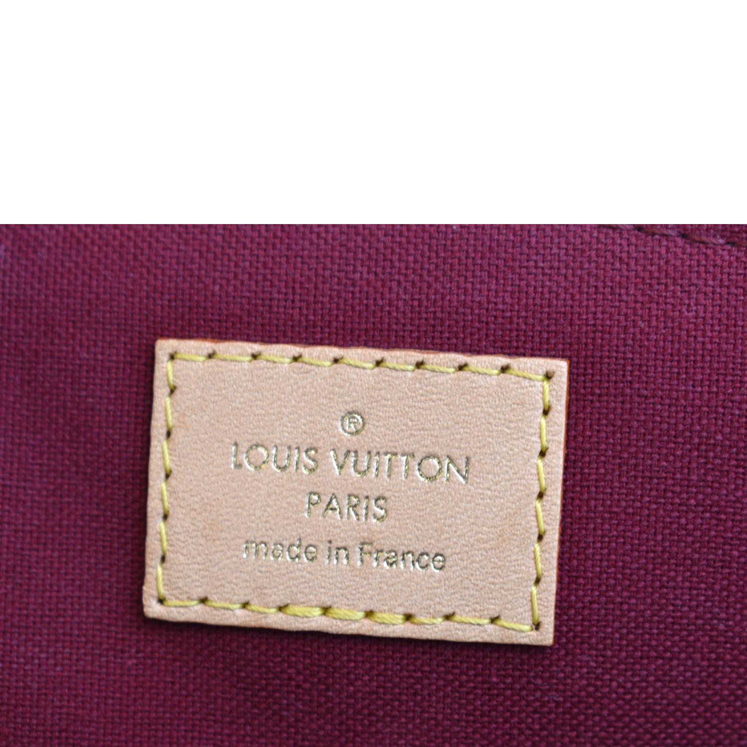 Louis Vuitton Ebene Monogram Coated Canvas Petit Palais Gold