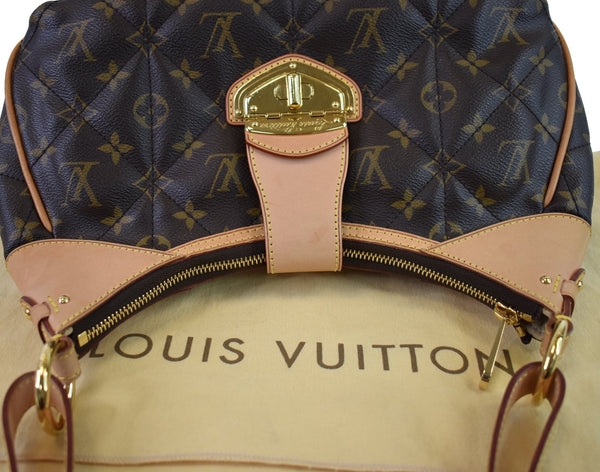 LOUIS VUITTON Etoile PM Monogram Canvas Shoulder Bag Brown