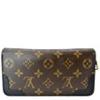 LOUIS VUITTON Retiro Monogram Canvas Zippy Wallet Brown