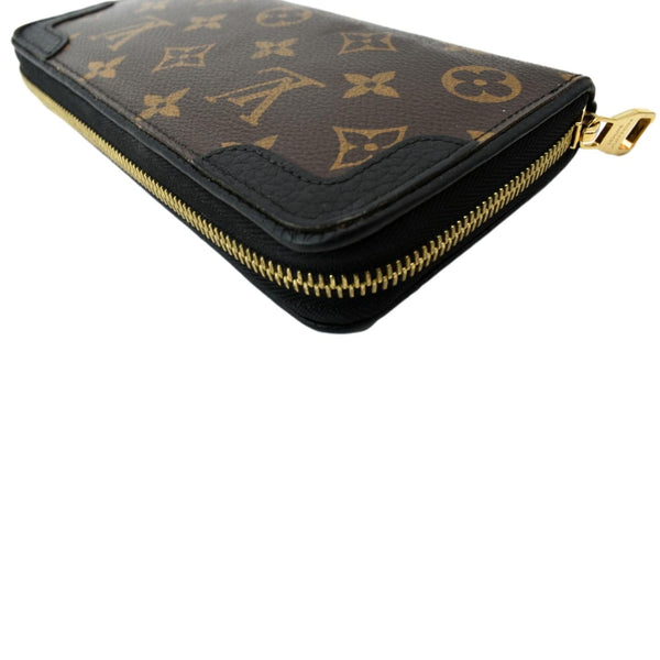 LOUIS VUITTON Retiro Monogram Canvas Zippy Wallet Brown