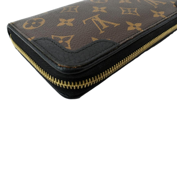 LOUIS VUITTON Retiro Monogram Canvas Zippy Wallet Brown