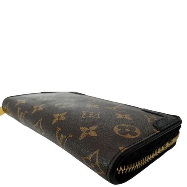 LOUIS VUITTON Retiro Monogram Canvas Zippy Wallet Brown