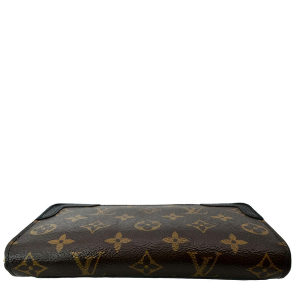 LOUIS VUITTON Retiro Monogram Canvas Zippy Wallet Brown