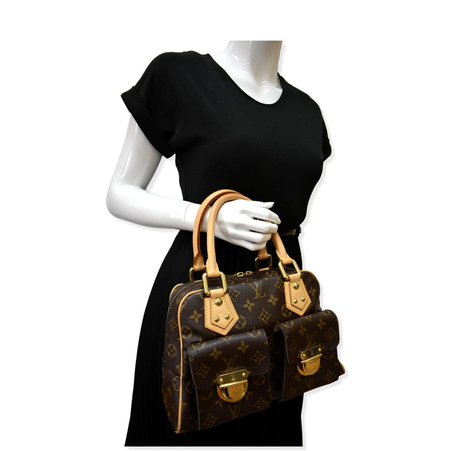 LOUIS VUITTON Monogram Manhattan PM Handbag - More Than You Can Imagine