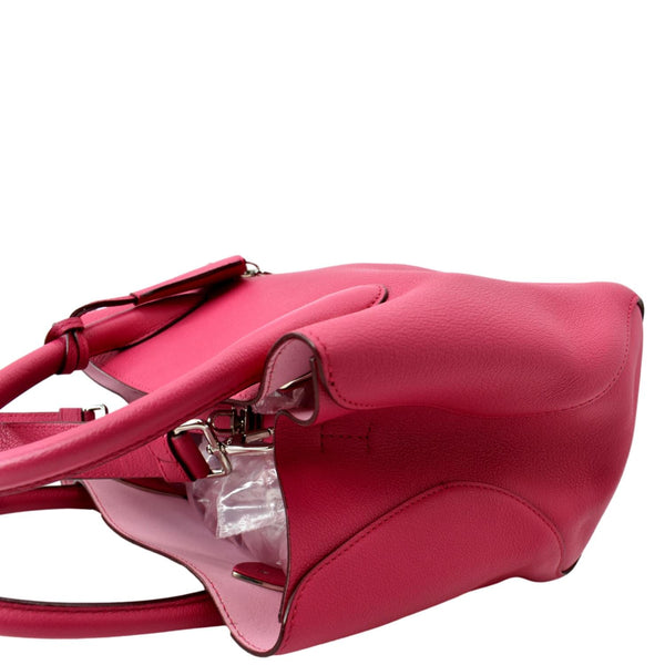 Christian Dior Open Bar Grained Leather Tote Bag Pink | DDH