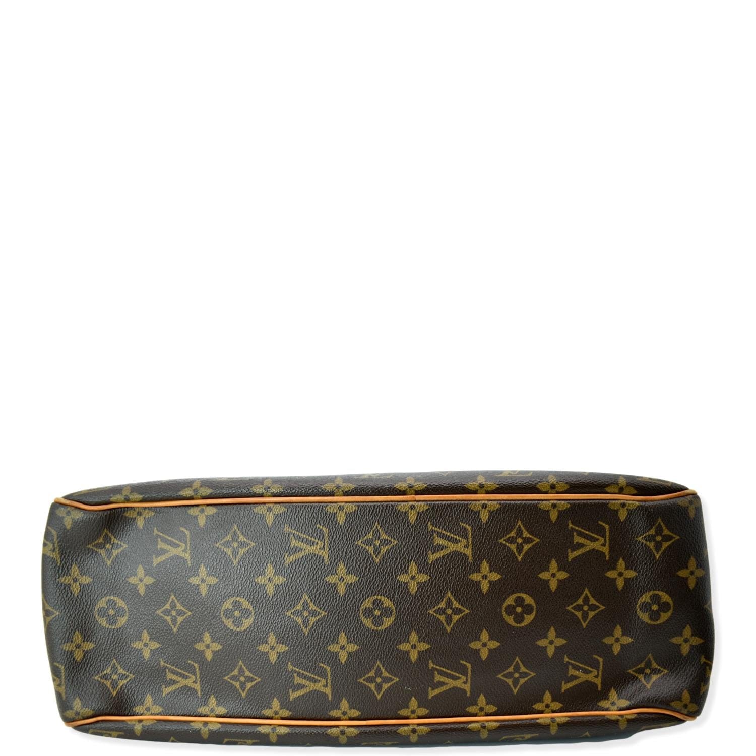 Batignolles cloth handbag Louis Vuitton Brown in Cloth - 31739253