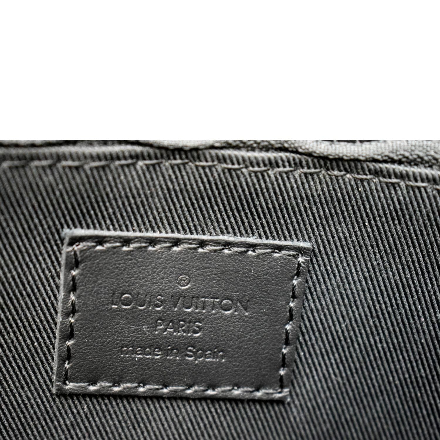 Louis Vuitton S Lock Sling Bag Monogram Taurillon Leather Black 1827301