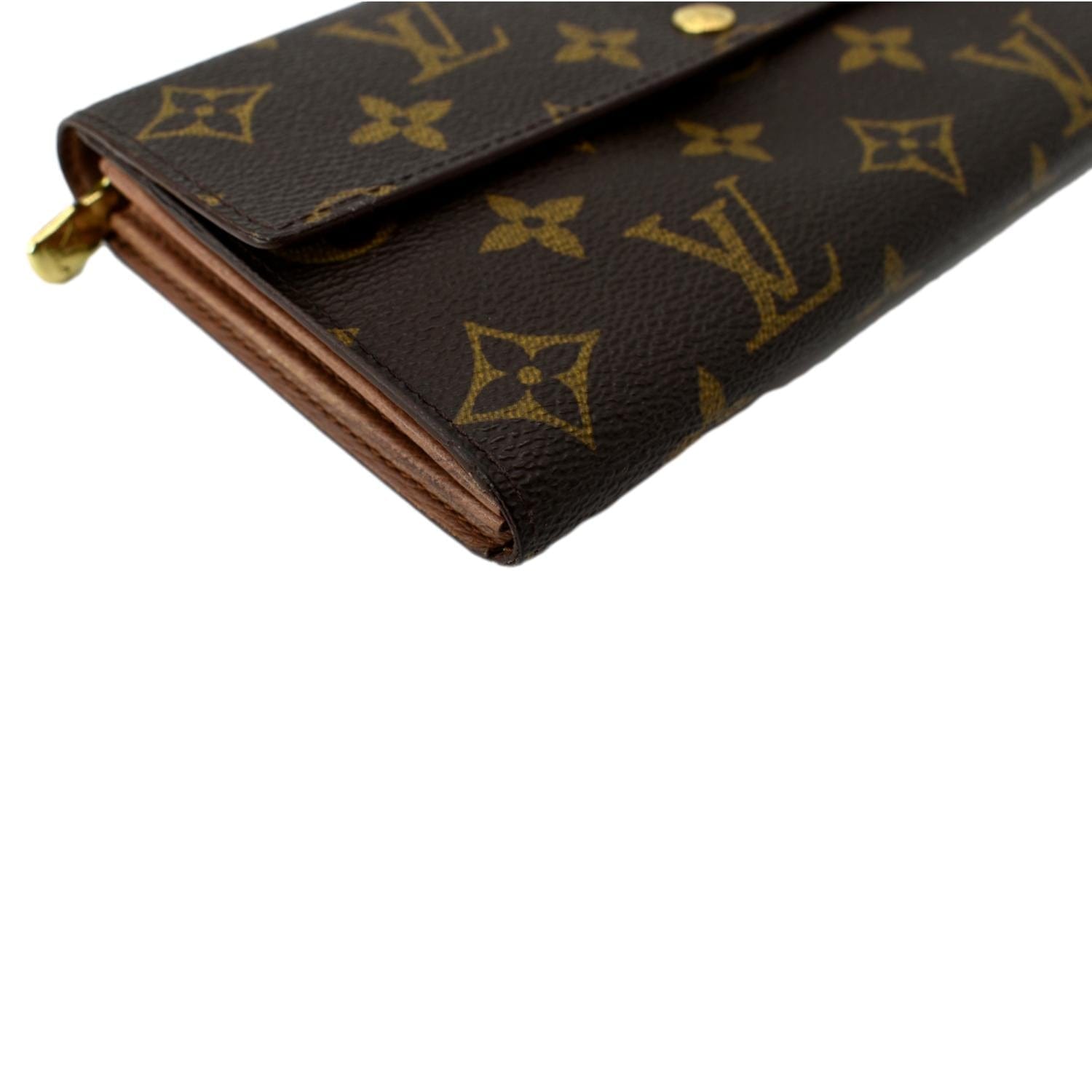 Louis Vuitton Encre Monogram Idylle Canvas and Leather Sarah Wallet at  1stDibs