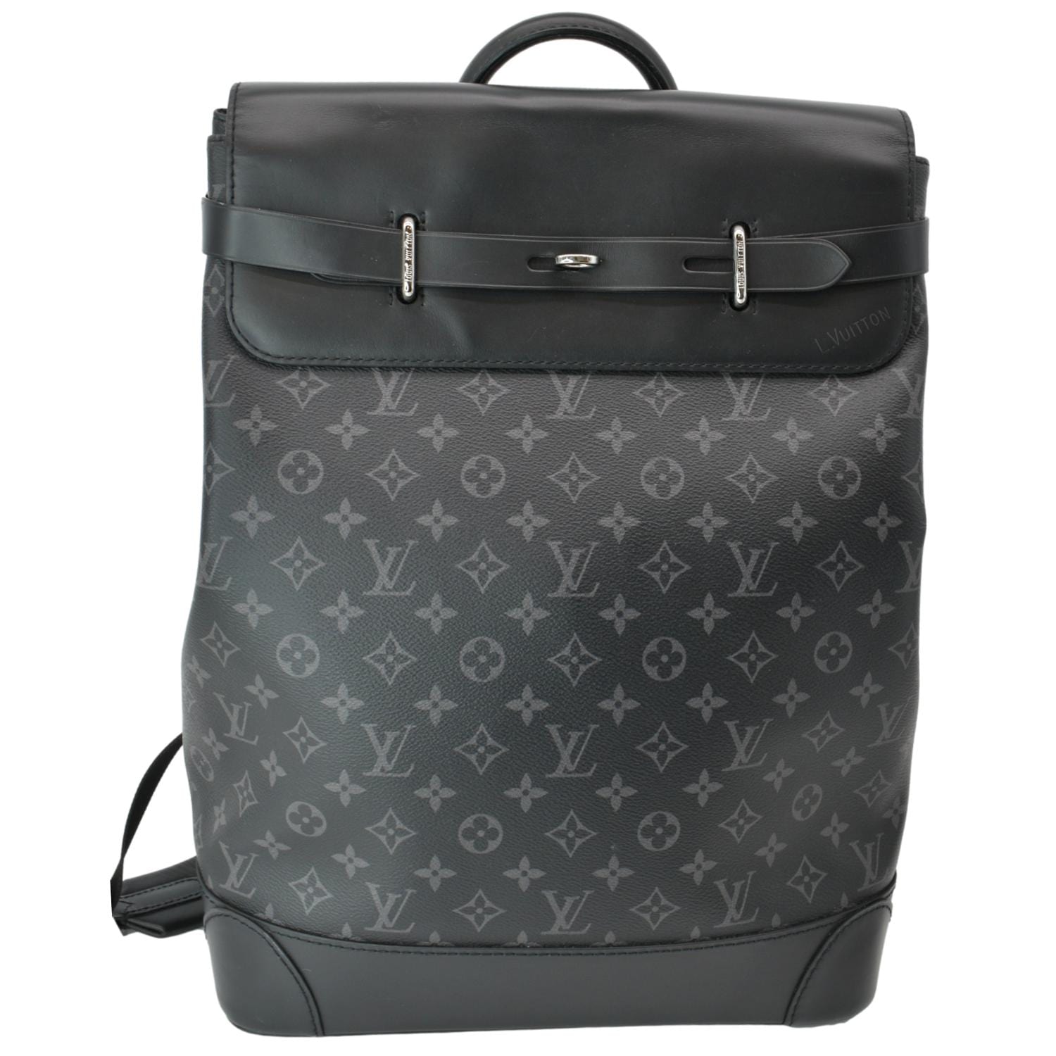 black louis vuitton backpack states Campus - Men The hallmark checkerboard pattern is embossed into the leather for a signature House look. Discovery Work Backpack LV Aerogram