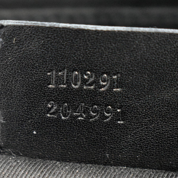 GUCCI GG Monogram Piston Tote Bag Black 110291