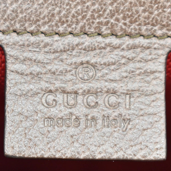 GUCCI New Interlocking GG Houndstooth Stripe Shoulder Bag Red 644994