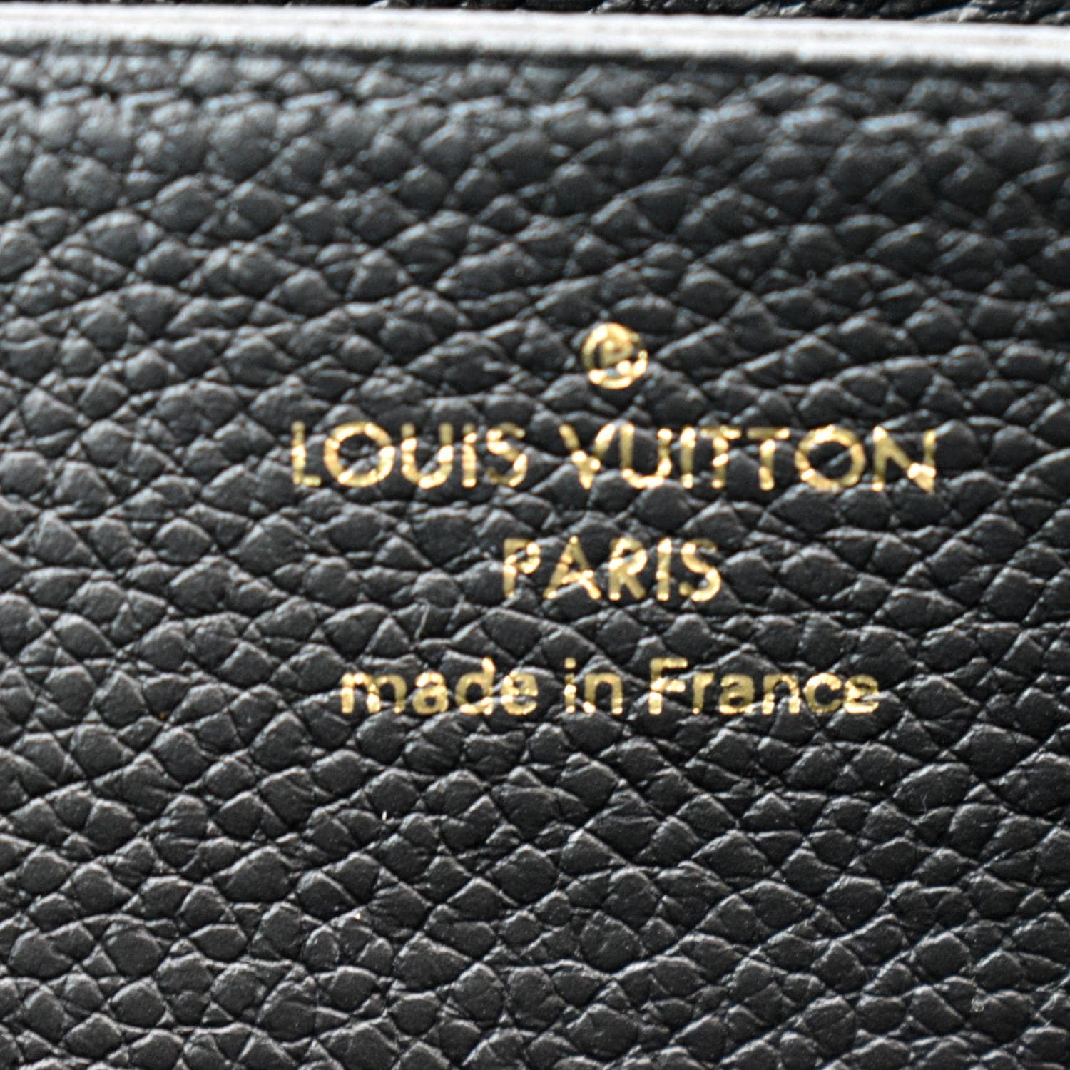 Louis Vuitton Wallet Zippy Monogram Empriente Black in Grained