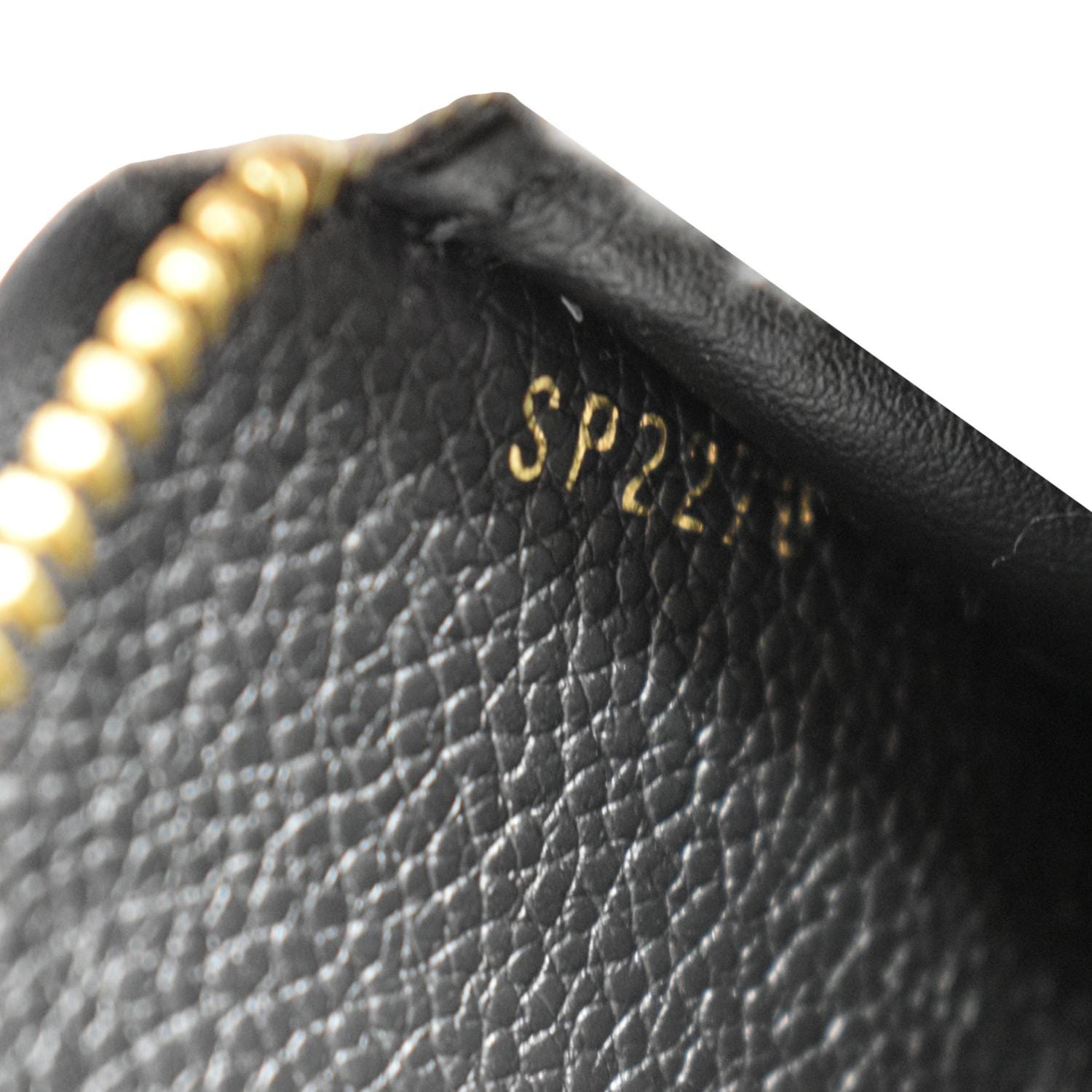 Zippy Wallet Bicolor Empreinte – Keeks Designer Handbags