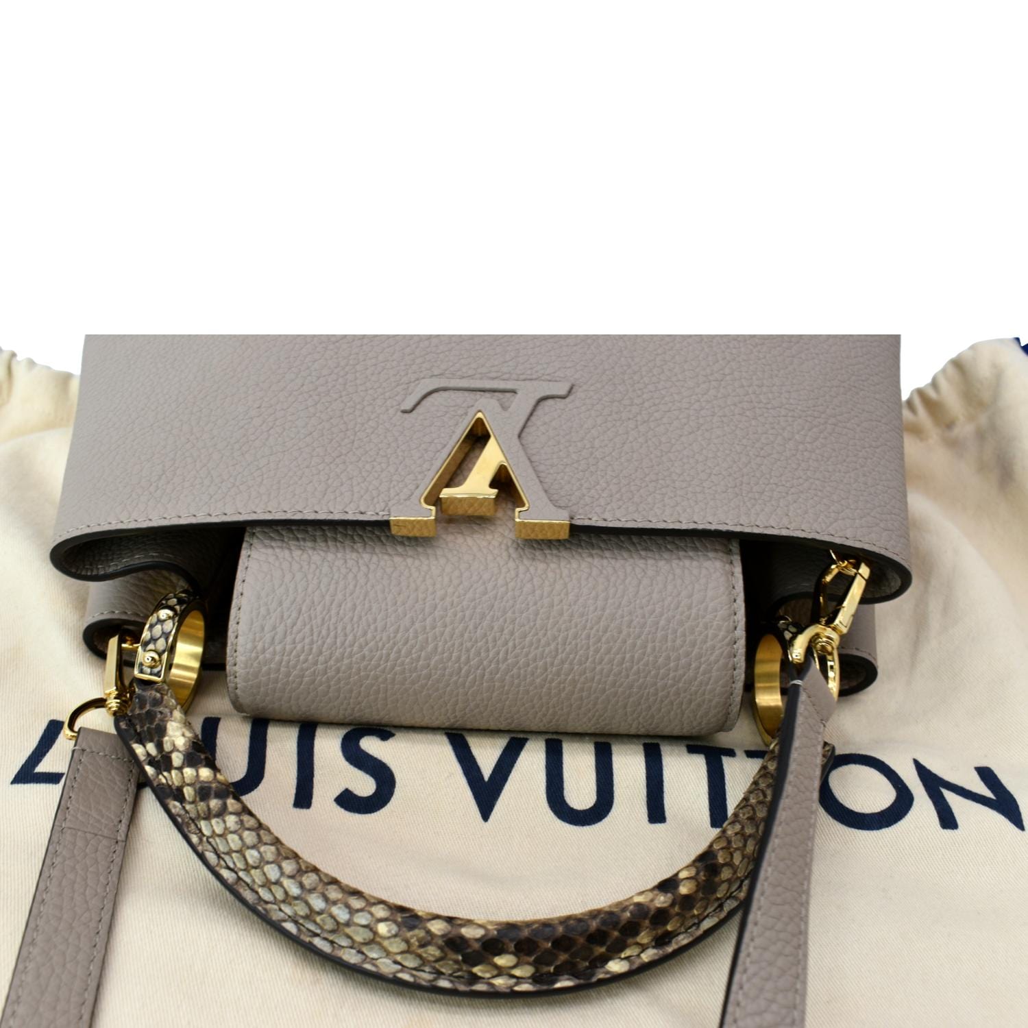 Louis Vuitton Capucines Mm Python - For Sale on 1stDibs