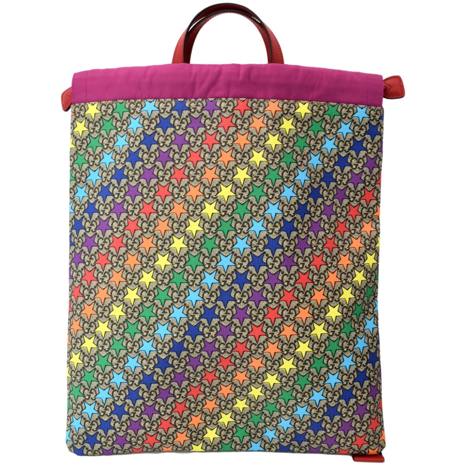 GUCCI Children's Star Print GG Supreme Monogram Backpack Multicolor 550775