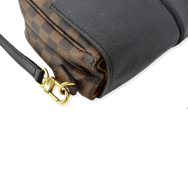 LOUIS VUITTON Clapton  Damier Ebene Crossbody Bag Black