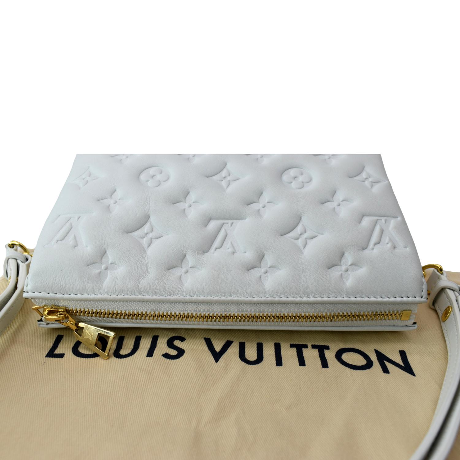 Louis Vuitton Embossed Leather Wallet