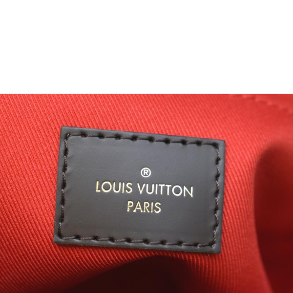 LOUIS VUITTON Croisette Damier Ebene Crossbody Bag Brown