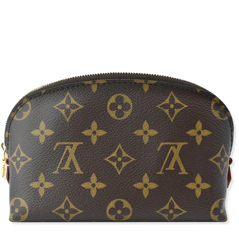 LOUIS VUITTON  Monogram Canvas Cosmetic Pouch Brown