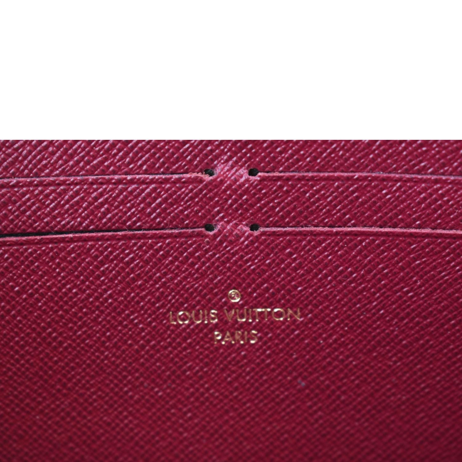 👜Vtg. Monogram LV Canvas Coated Brown Double Zipper Long Wallet Reworked