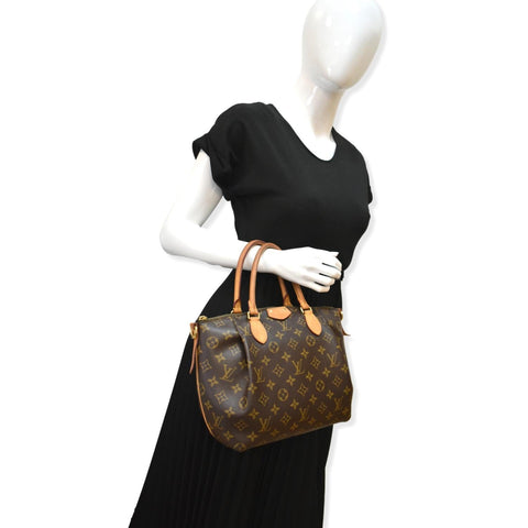 LOUIS VUITTON Turenne PM Monogram Canvas 2Way Shoulder Bag Brown