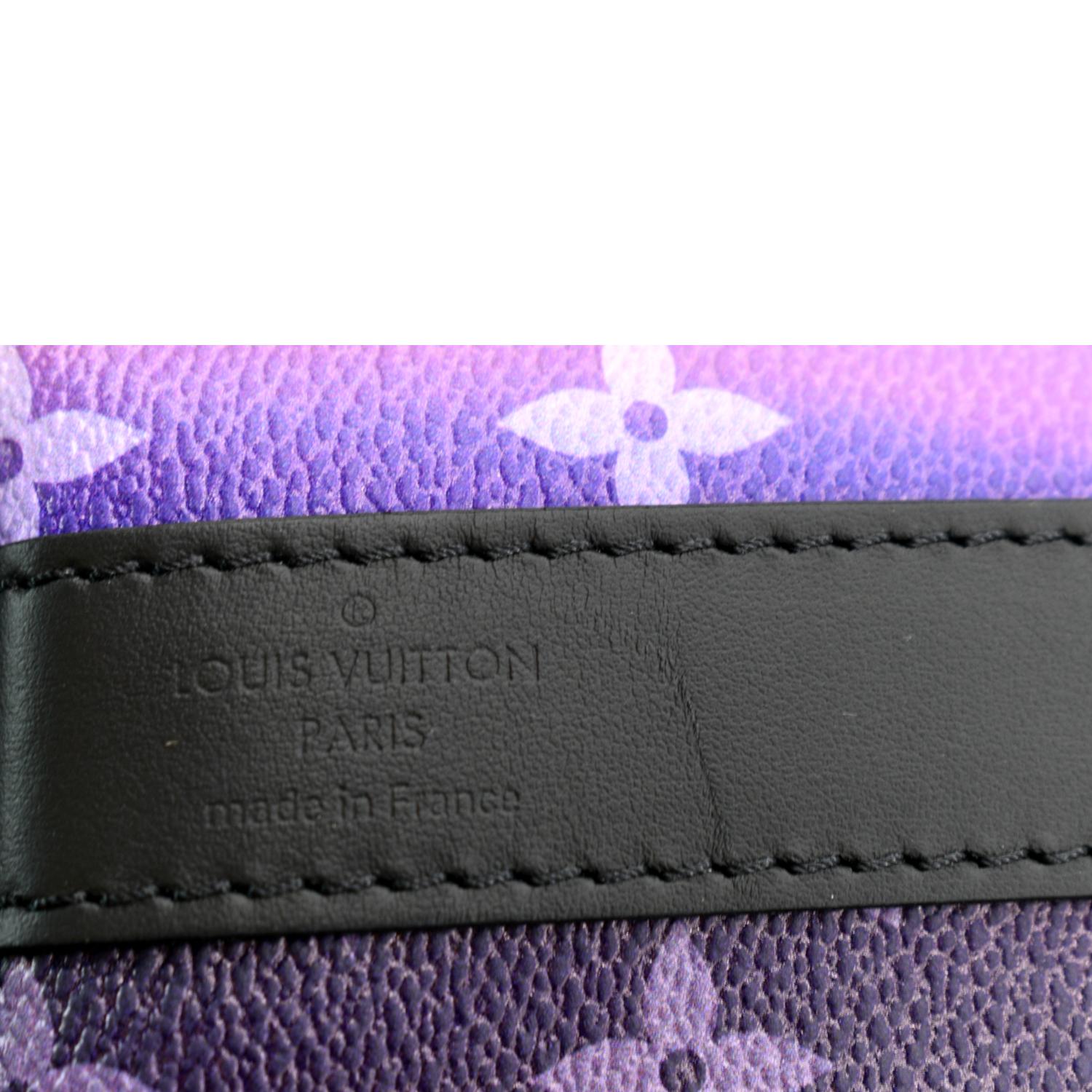 Louis Vuitton Sunset Monogram Keepall Bandouliére XS - Blue